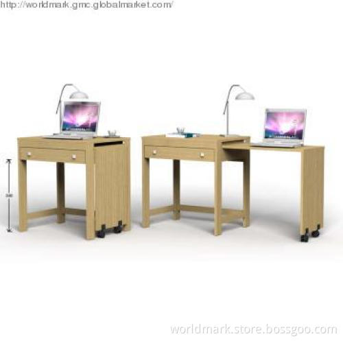 Extensible Computer Desk with Paper Foil Finish for Home Office